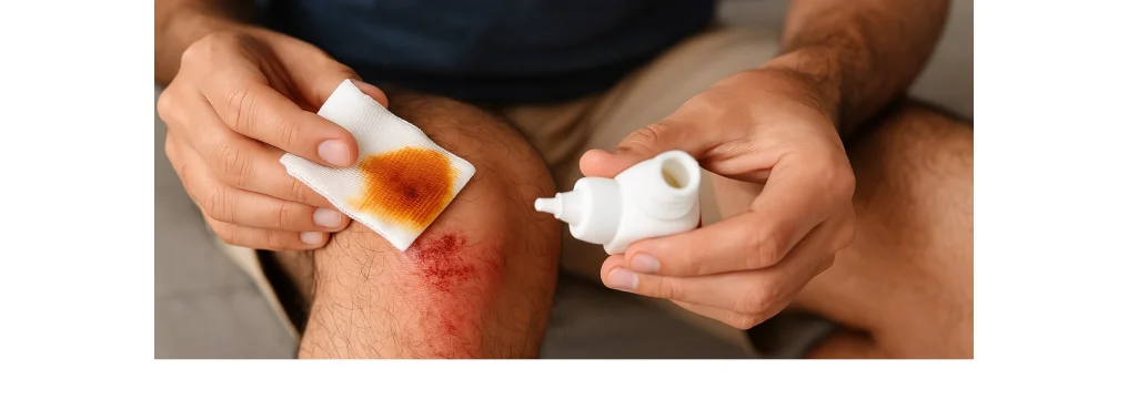 Betadine: a cosa serve, dove non usarla e come disinfettare correttamente le ferite
