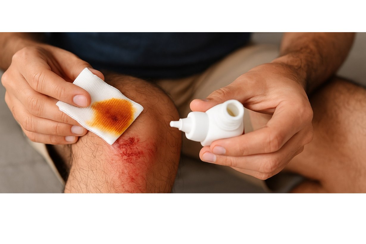 Betadine: a cosa serve, dove non usarla e come disinfettare correttamente le ferite