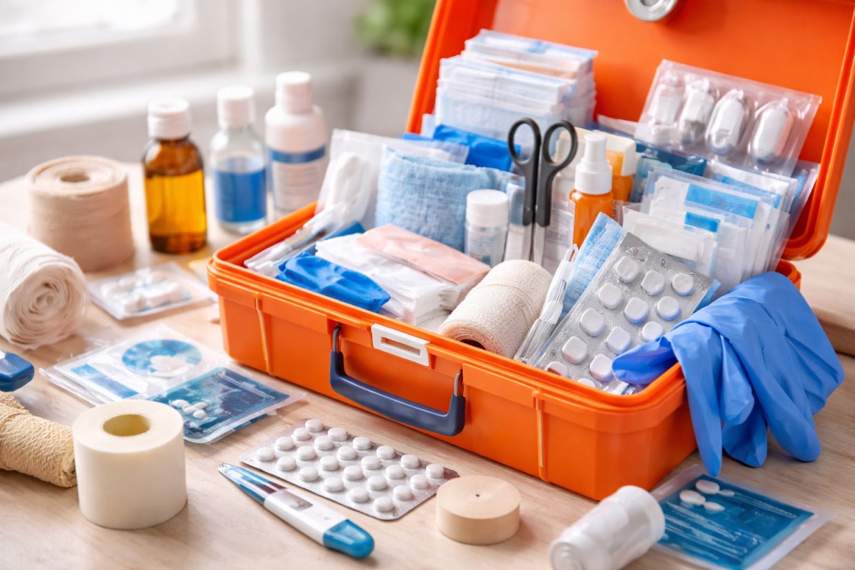 Cassetta di medicazione e kit di pronto soccorso: cosa devono contenere, differenze, obblighi e sanzioni