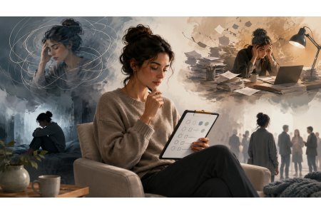 Test ansia, stress e depressione: sintomi, questionari gratuiti e significato dei risultati