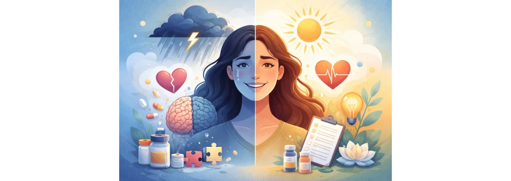 Bipolarismo: sintomi, test, cause, cura e significato del disturbo bipolare