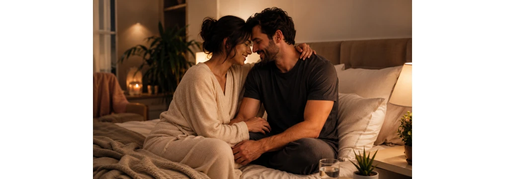   Benessere sessuale di coppia: piacere femminile, desiderio, lubrificazione ed erezione