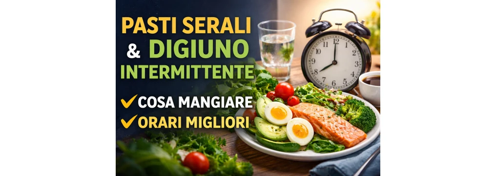 Pasti fino a tardi e digiuno intermittente: cosa mangiare e quando cenare