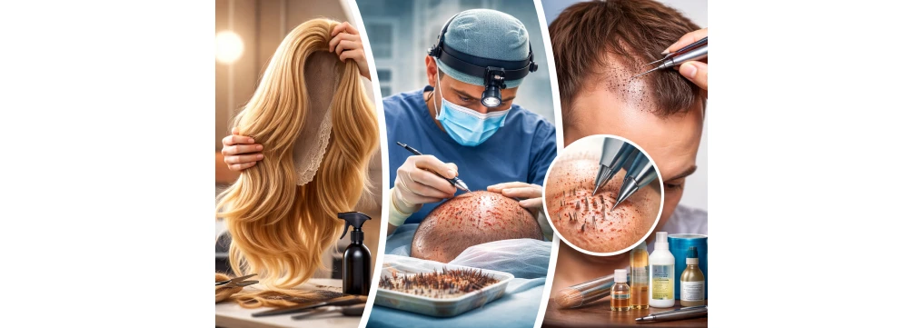 Parrucca capelli veri, trapianto e innesto: costi, tecniche e risultati