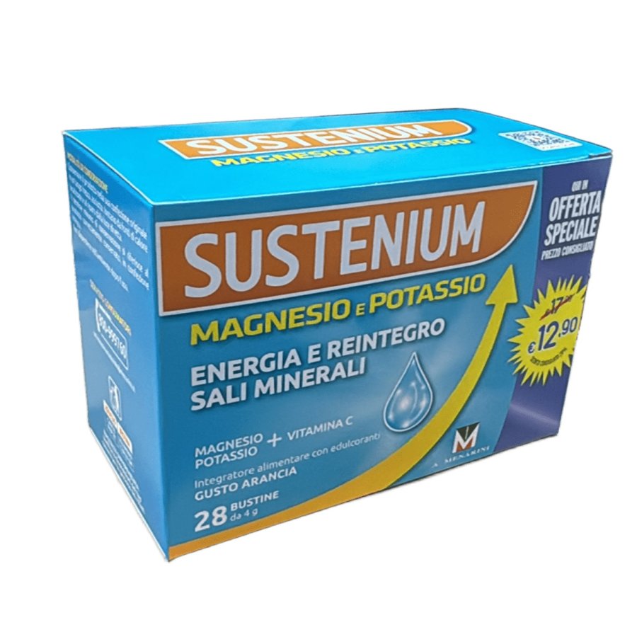 Sustenium Magnesio E Potassio 28 Bustine Sustenium Magnesio E Potassio 28 Bustine
