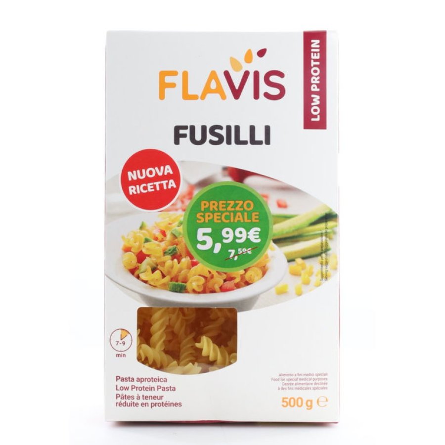 Flavis fusilli aproteici 500 g promo Flavis fusilli aproteici 500 g promo