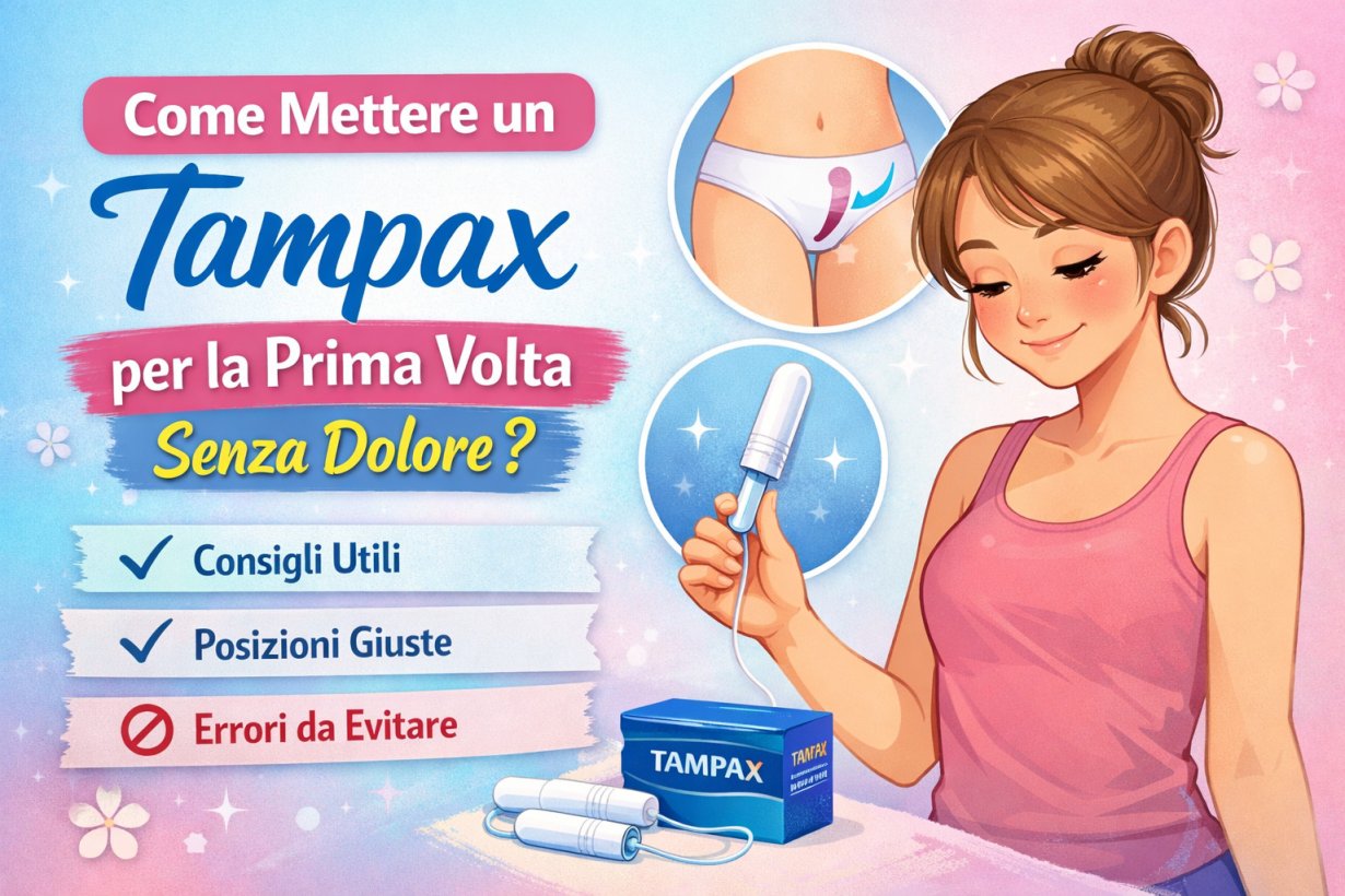 Come mettere un Tampax per la prima volta: guida pratica, comfort e sicurezza Come mettere un Tampax per la prima volta: guida pratica, comfort e sicurezza