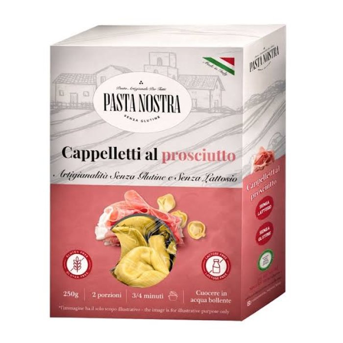Cappelletti al Prosciutto Senza Glutine 250 g PASTA NOSTRA