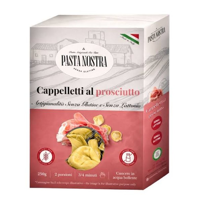 Cappelletti al Prosciutto Senza Glutine 250 g PASTA NOSTRA