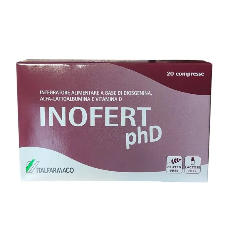 Inofert phD integratore ciclo e fertilit&agrave; donna 20 compresse