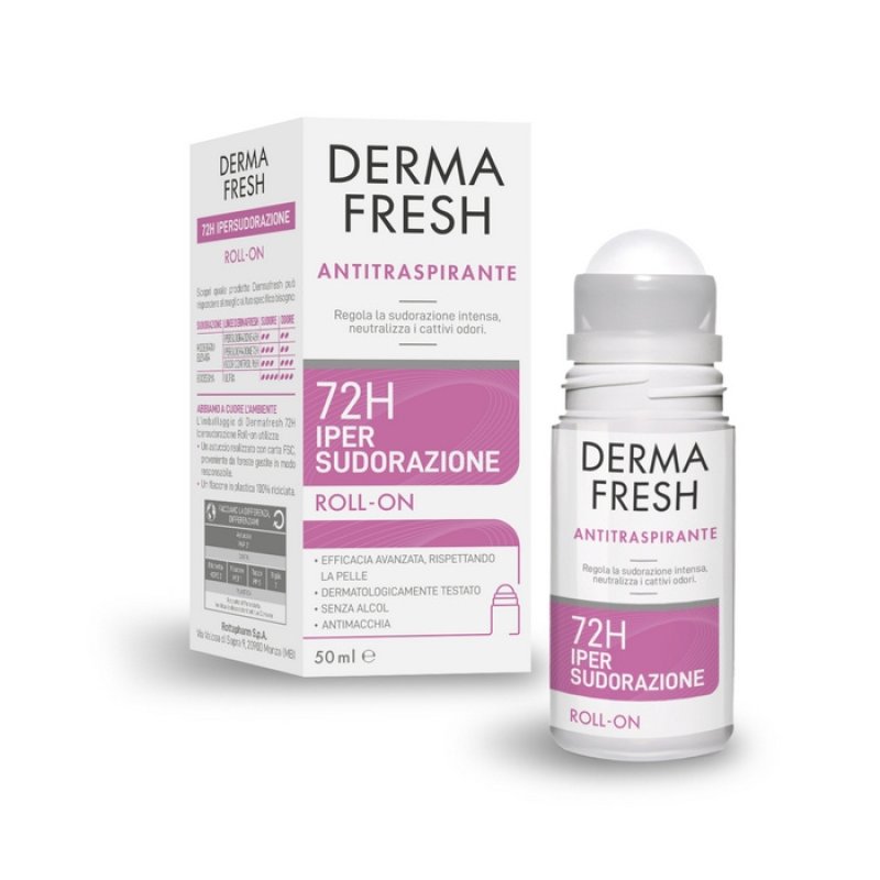 Dermafresh 72h deodorante antitraspirante roll-on 50 ml