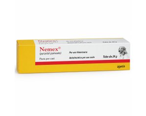 Nemex Cani pasta orale 24 g - vermifugo in pasta per cani di media taglia