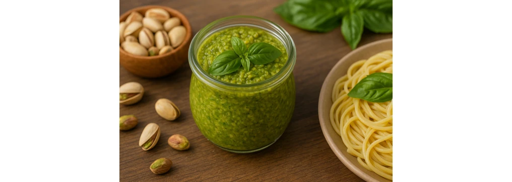 Pesto di Pistacchio: ricette per primi, versione siciliana, Bimby, consigli d’uso e confronto marchi