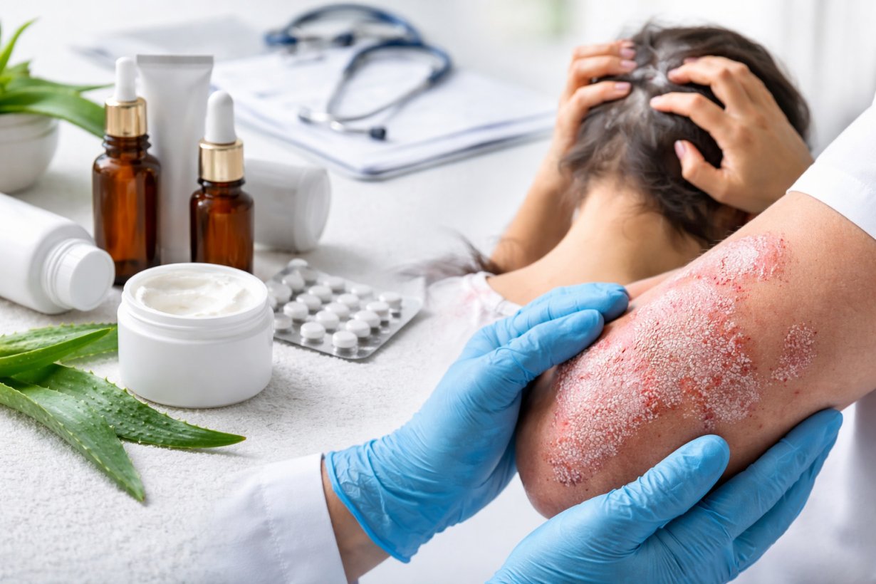 Psoriasi: cos’è, perché viene, come riconoscerla e come si cura