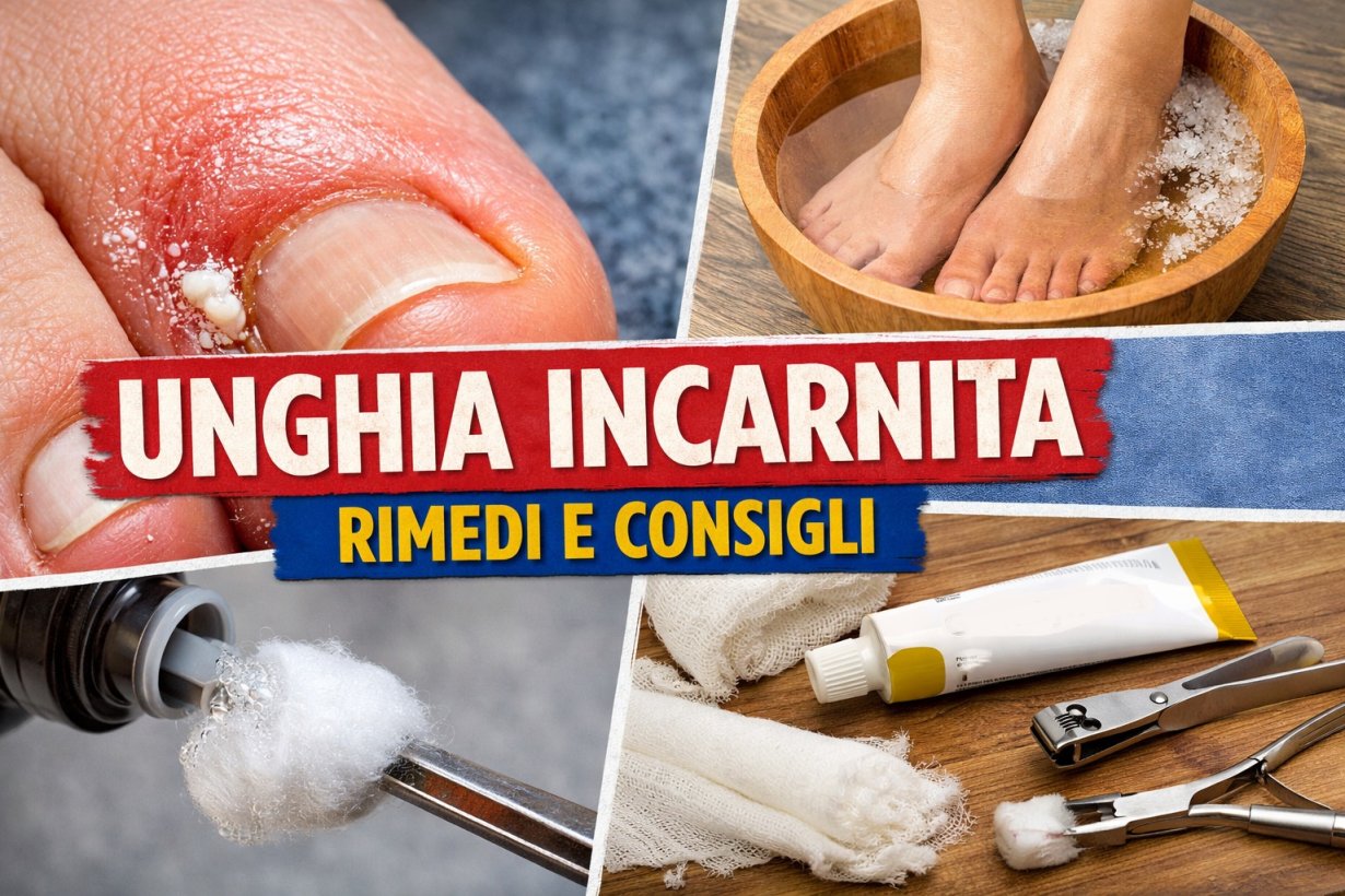 Unghia incarnita: come curarla in casa, rimedi efficaci e pomate consigliate Unghia incarnita: come curarla in casa, rimedi efficaci e pomate consigliate