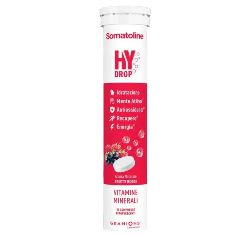 Somatoline hydrop frutti rossi 20 compresse effervescenti Somatoline hydrop frutti rossi 20 compresse effervescenti