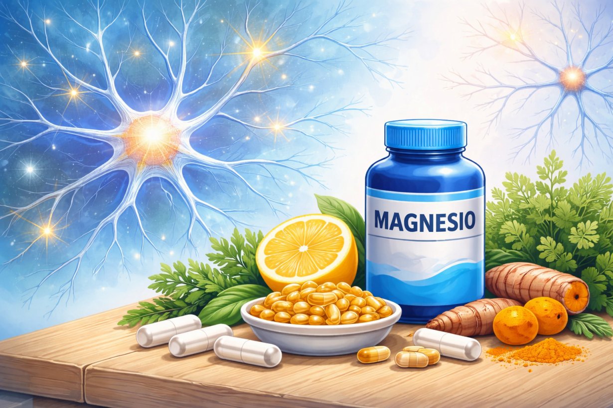 Quale magnesio per la neuropatia? Guida completa su integratori, nervi infiammati e fattori da evitare