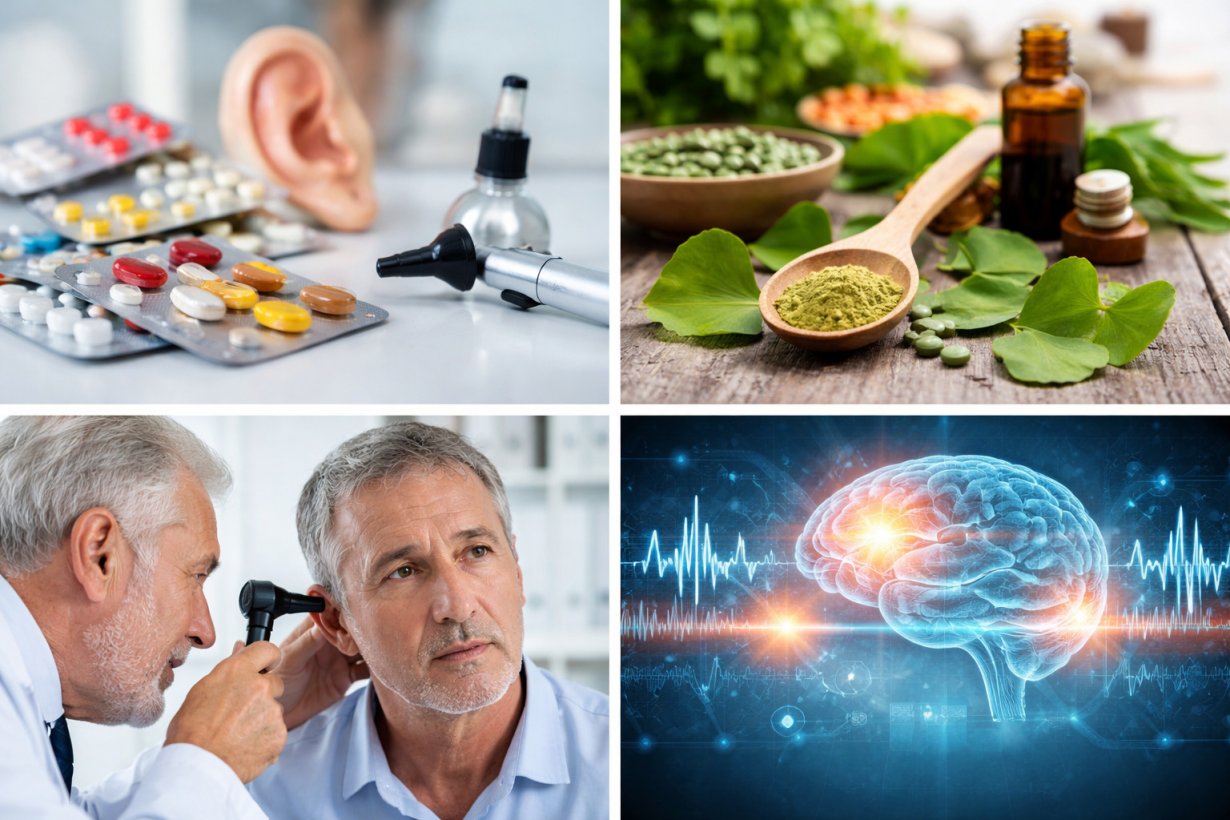 Farmaci per acufeni: guida completa tra ototossici, rimedi naturali e nuove cure
