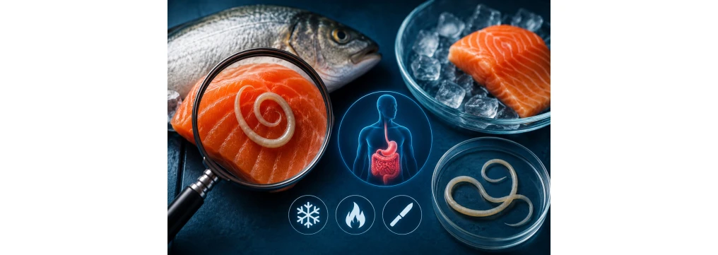 Anisakis nel pesce: sintomi, rischi, pesci più esposti e come mangiare pesce in sicurezza
