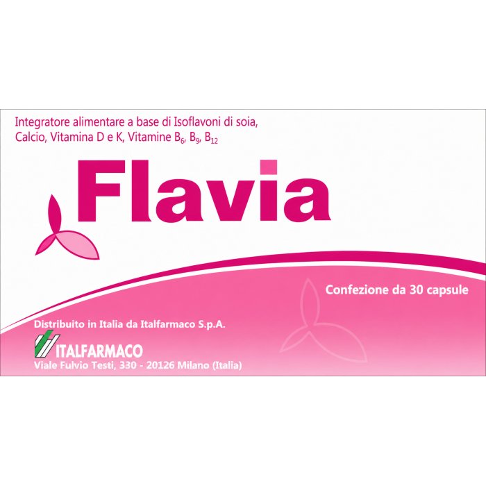 Flavia integratore per il benessere in menopausa 30 capsule molli