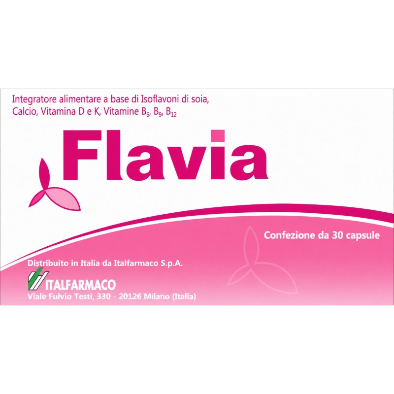 Flavia integratore per il benessere in menopausa 30 capsule molli Flavia integratore per il benessere in menopausa 30 capsule molli