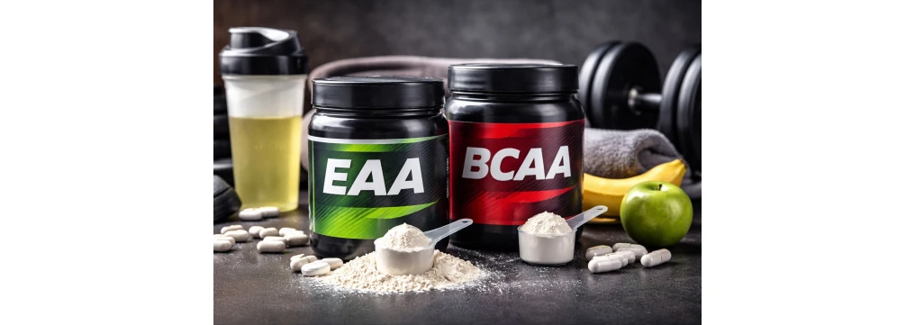 BCAA ed EAA: differenze, benefici e quando assumerli per la crescita muscolare