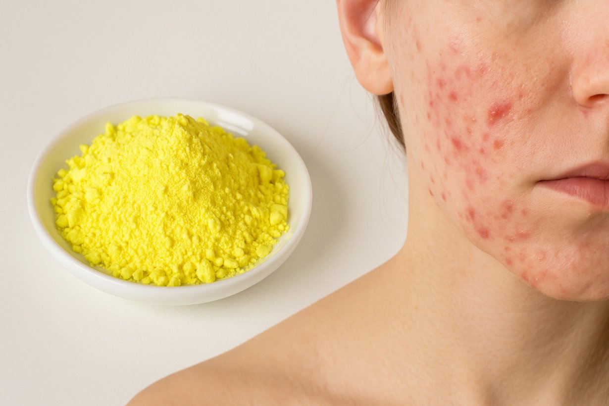 Lo zolfo contro i brufoli: funziona davvero? Guida completa e naturale all'acne Lo zolfo contro i brufoli: funziona davvero? Guida completa e naturale all'acne