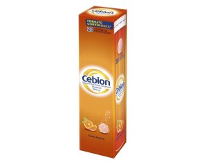 Cebion effervescente arancia 20 compresse da 1 g
