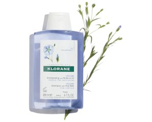 Klorane La Cosmetica dalla Natura Shampoo Fibre Lino Capelli Sottili Piatti Senza Volume 200 ml