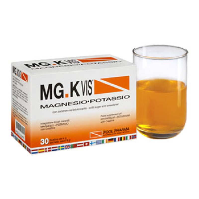 Pool Pharma Vitamine Minerali Mgk Vis Orange Integratore Alimentare 30 Bustine Pool Pharma Vitamine Minerali Mgk Vis Orange Integratore Alimentare 30 Bustine