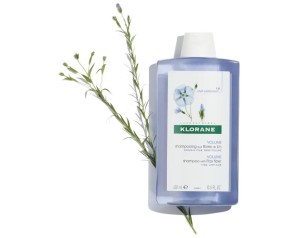 Klorane La Cosmetica dalla Natura Shampoo Fibre Lino Capelli Sottili Piatti Senza Volume 400 ml