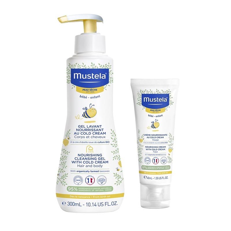 Mustela Cura delle Mamme e dei Bambini Cofanetto Detergente Nutriente e Crema Viso Nutriente Mustela Cura delle Mamme e dei Bambini Cofanetto Detergente Nutriente e Crema Viso Nutriente