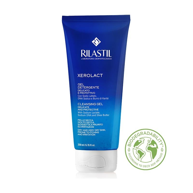Rilastil Trattamenti Pelli Sensibili e Xerotiche Xerolact Gel Detergente SP 200 ml Rilastil Trattamenti Pelli Sensibili e Xerotiche Xerolact Gel Detergente SP 200 ml