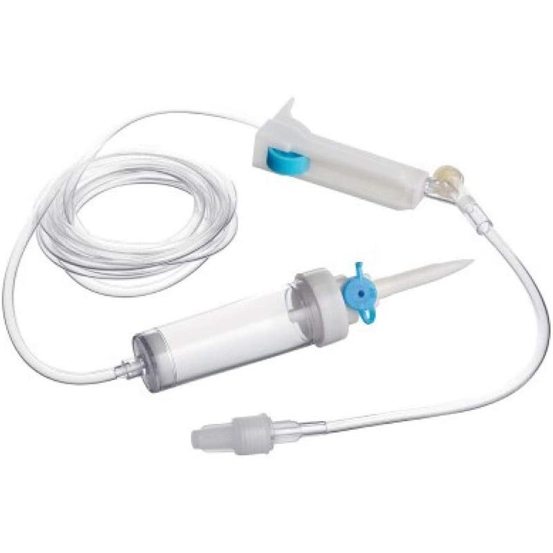 Bertoni Nello Deflussore Dehp Free Attacco Luer Lock Con Ago