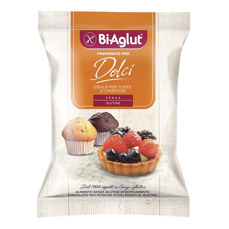 Biaglut Prodotti Celiachia Preparato per Dolci Farina 500 g