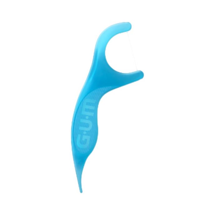 GUM Salute e Igiene Dentale Easy Flossers Forcelle Interdentali 30 pz
