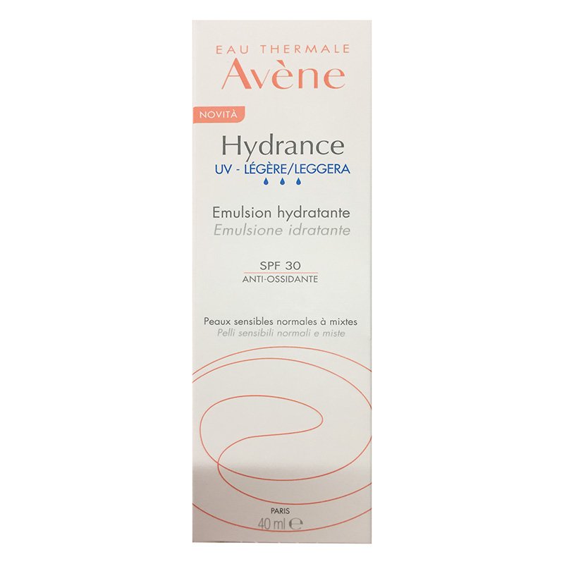 Avene Hydrance UV Legere Crema Idratante Pelli Normali e Miste 40 ml Avene Hydrance UV Legere Crema Idratante Pelli Normali e Miste 40 ml