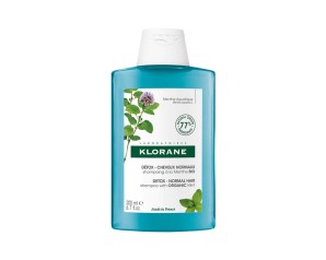 Klorane Trattamenti Rigeneranti per Capelli Shampoo Menta Acquatica 200 ml
