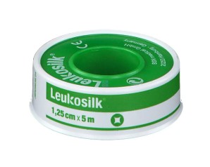 Essity  Linea Medicazioni Specializzate Leukosilk Cerotto in Rocchetto 1,25 x 500 cm