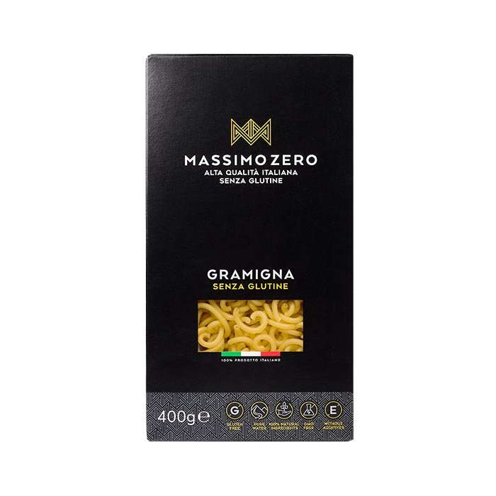 Massimo Zero Alimenti senza Glutine Gramigna Pasta Secca 400 g