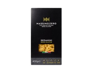 Massimo Zero Alimenti senza Glutine Sedanini Rigati Pasta Secca 1Kg
