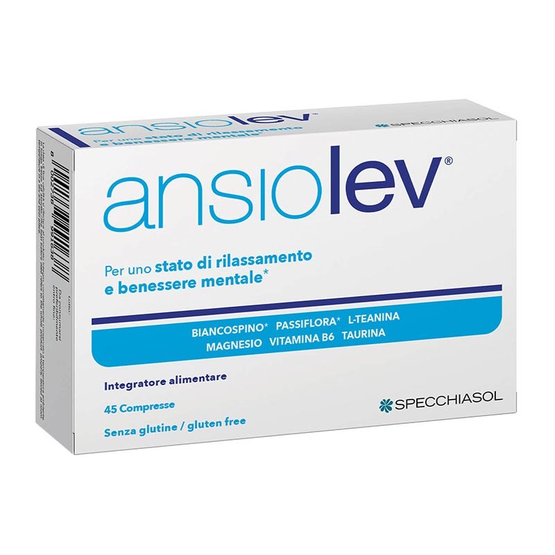 Ansiolev Integratore Alimentare 45 Compresse Ansiolev Integratore Alimentare 45 Compresse