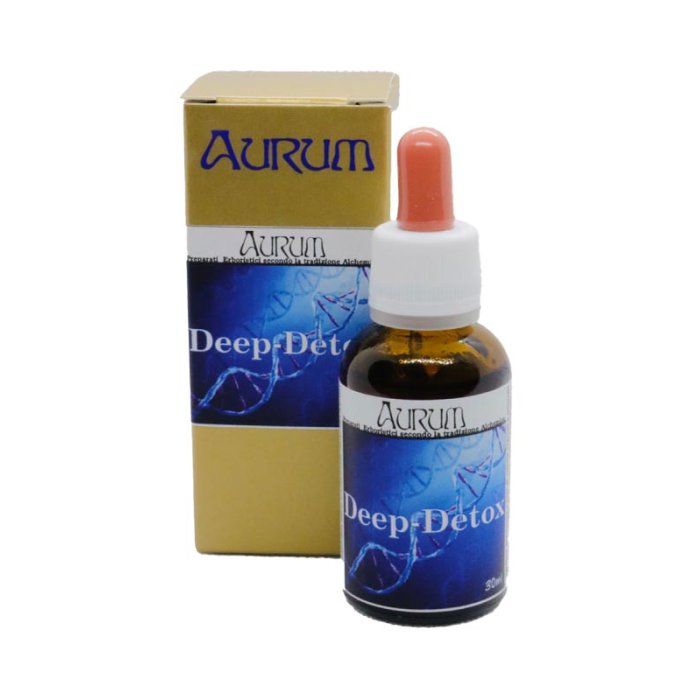 Aurum snc Laboratori Officinali Deep Detox Preparato Erboristico Gocce 30 ml Aurum snc Laboratori Officinali Deep Detox Preparato Erboristico Gocce 30 ml
