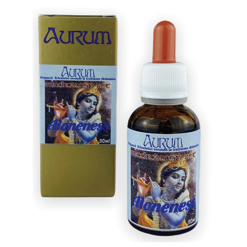 Aurum snc Laboratori Officinali Aloneness Preparato Erboristico Gocce 30 ml Aurum snc Laboratori Officinali Aloneness Preparato Erboristico Gocce 30 ml
