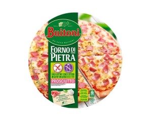 Nestlè Alimentazione Speciale Buitoni Senza Glutine Forno di Pietra Pizza al Prosciutto 365 g