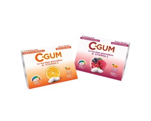 Dante Medical Integratori Alimentari in Chew-Gum C GUM Gusto Agrumi 18 Gomme da Masticare