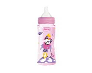 Chicco Artsana Allattamento e Svezzamento Biberon Benessere Pop Unisex 330 ml