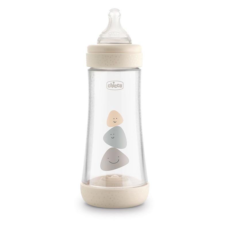 Chicco Artsana Allattamento Biberon Linea Original Touch Tettarella Caucci&ugrave; Flusso Regolabile Girl 330 ml