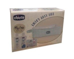 Chicco Artsana Cofanetto My Easy Bath con Bagnoschiuma Shampoo e Salviette