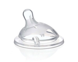 Chicco Artsana Allattamento e Svezzamento Tettarella Step Up 0M+ Flusso Lento 2 Pezzi